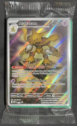 Alakazam 009 Pokemon Mega Evolutions - ETB Promo Sealed - Image 1