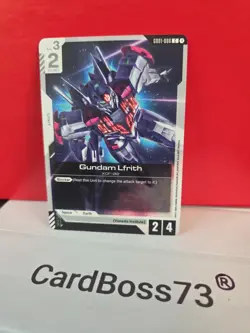 Gundam LfrithGundam Card Game . Newtype Rising Common . GD01-086 - Image 2