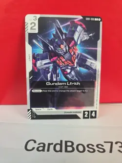Gundam LfrithGundam Card Game . Newtype Rising Common . GD01-086 - Image 4