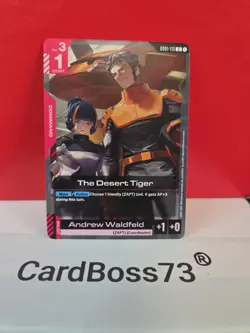 The Desert TigerGundam Card Game . Newtype Rising Uncommon. GD01-113 - Image 4
