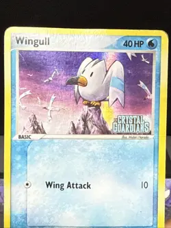 Pokemon Card Wingull 70/100 STAMPED Reverse Holo EX Crystal Guardians Played - Image 3