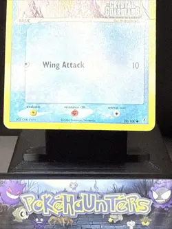 Pokemon Card Wingull 70/100 STAMPED Reverse Holo EX Crystal Guardians Played - Image 4