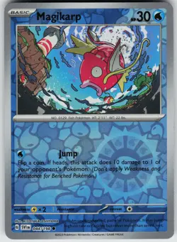 Pokemon Magikarp 044/198 SV01: Scarlet & Violet Base Set NM Reverse Holo card - Image 1