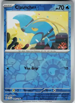 Pokemon Clauncher 049/198 SV01: Scarlet & Violet Base Set NM Reverse Holo card - Image 1