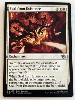 Seal from Existence (U) MTG March Of The Machines MOM - Image 1