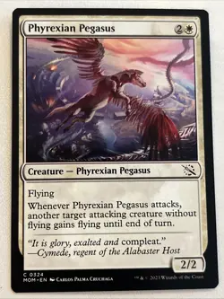 Phyrexian Pegasus (C) MTG March Of The Machines MOM - Image 1