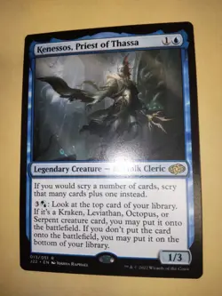 MTG Kenessos, Priest of Thassa - J22 / 013 - - Image 1