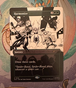 MTG Spider-Man HARMONIZE 7018 SECRET LAIR DROP NONFOIL - [Artemis Relics] - Image 1