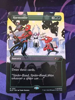 MTG Spider-Man HARMONIZE 7021 SECRET LAIR DROP - [Artemis Relics] - Image 1