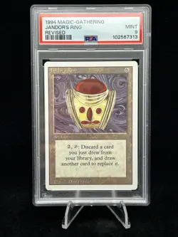 JANDOR’S RING Revised 1994 Magic The Gathering (MTG) PSA 9 MINT TCG 🔥Rare🔥 - Image 1