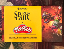 MTG Secret Lair x Play-Doh: Squishful Thinking - Extra Life 2025 NONFOIL IN HAND - Image 1