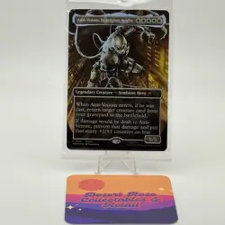 MTG Anti-Venom, Horrifying Healer Borderless Foil Marvel Legends Exclusive PROMO - Image 1