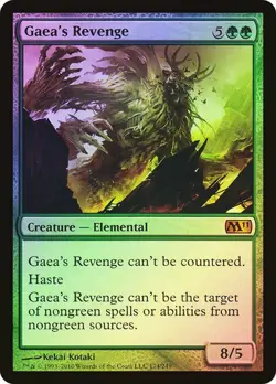 MTG - Gaea's Revenge - Foil - M11 - Magic the Gathering - Image 1