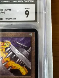 MTG Black Vise CGC 9 Alpha 1993 English Vintage Artifact Rare Uncommon NM - Image 5