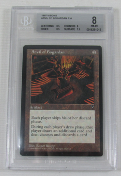 MTG VISIONS ANVIL OF BOGARDAN BGS 8 MINT CARD 8.5/8/8.5/7.5 - Image 1