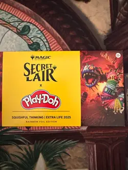 [FOIL] Play-doh Secret Lair MTG In-Hand Squishful Thinking 2025 Extra Life - Image 1