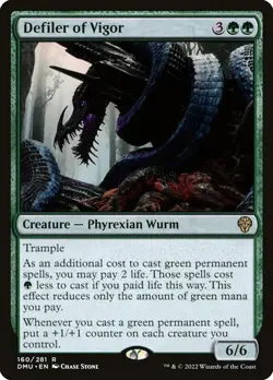 MTG - Defiler of Vigor - DMU - Magic the Gathering - Image 1