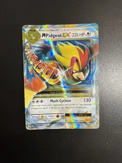 FREE SHIPPING M Pidgeot ex 65/108 XY Evolutions Mega Ultra Rare Pokemon - Image 1