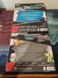 Pokemon Black Bolt and White Flare Collection Bundle Binder & Poster Collection - Image 2
