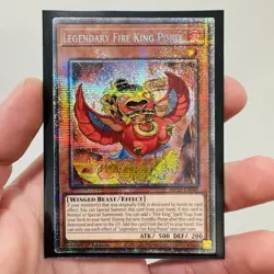 YUGIOH - LEGENDARY FIRE KING PONIX - STARLIGHT RARE - MP25 - NM - 1ST ED - Image 1