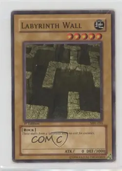 Labyrinth Wall 1st Ed. YuGiOh Magic Ruler Booster #MRL-055 2002 READ - Image 1