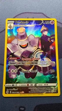 Pokemon TCG Dusknoir Card Trainer Gallery TG06/TG30 Brilliant Stars NM - Image 1
