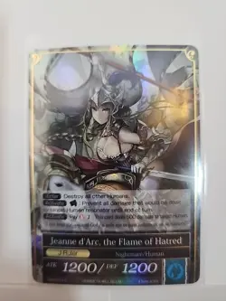 Jeanne d'Arc, The Flame Of Hatred, Force Of Will, 3 Card Lot All Foil - Image 2