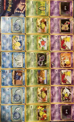 Vintage Pokemon Card Lot Japanese Pocket Monsters 1999/2000 WOTC LP/MP/HP - Image 2