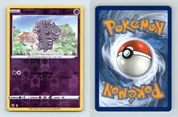 Espurr #60/163 - SWSH Battle Styles Reverse Holo Common Pokemon 2021 TCG Card - Image 1