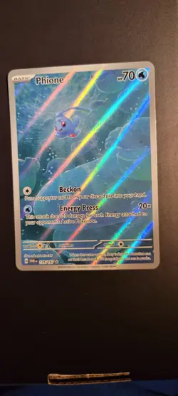Phione 175/167 - Pokemon Twilight Masquerade Illustration Rare Card - NM - Image 1