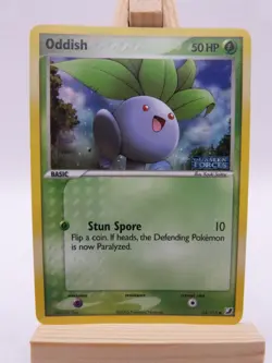 Pokemon Reverse Foil Card : Oddish 64/115 (Ex Unseen Forces) - Image 1