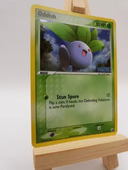 Pokemon Reverse Foil Card : Oddish 64/115 (Ex Unseen Forces) - Image 2