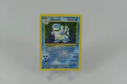 Pokemon Blastoise Base Set 002/102 Holo Rare Card Heavily Played HP - Image 1
