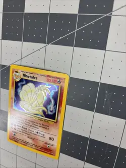 Rare 1999 Holographic Ninetales Pokemon Card #12/102. Wizards - Image 2