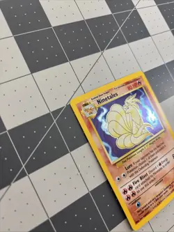 Rare 1999 Holographic Ninetales Pokemon Card #12/102. Wizards - Image 5