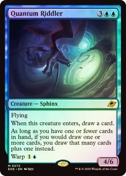 MTG - Quantum Riddler - Foil - Edge of Eternities - Magic the Gathering - Image 1