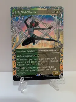 Silk, Web Weaver (Borderless) Marvel's Spider-Man Regular - Image 1