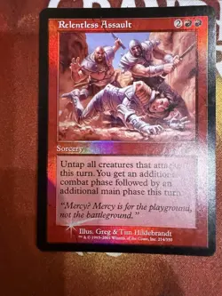 Relentless Assault - MTG - 7th Edition - Foil - Image 1