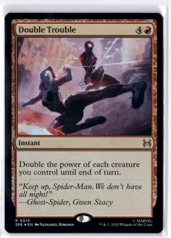 Double Trouble 13 MTG Marvel's Spider-Man: Eternal-Legal FOIL NM/M - Image 1
