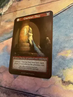 Courtesan Thais Sorcery Contested Realm Alpha Unique Non Foil - Image 3