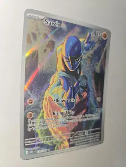 Pokemon Sawk 130/086 Sv: White Flare Illustration Rare MINT TCG - Image 4