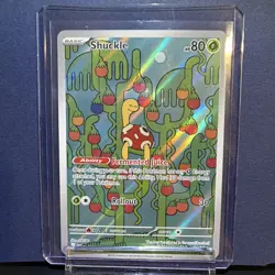 Shuckle 136/132 - Mega Evolution Pokemon Illustration Rare Holo NM - Image 1