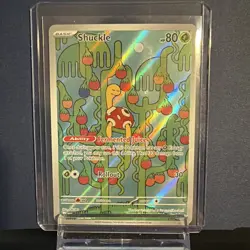 Shuckle 136/132 - Mega Evolution Pokemon Illustration Rare Holo NM - Image 2