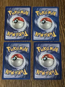 Pokemon Starters - Pikachu, Charmander , Squirtle Bulbasaur Base Set LP - 1 - Image 2