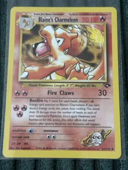 Pokemon Gym Challenge Blaine's Charmeleon 31/132 - Image 1