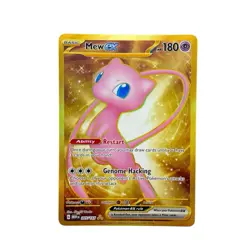 Pokemon TCG Scarlet & Violet 151 Mew ex # 205 / 165 Hyper Rare Near Mint - Image 1