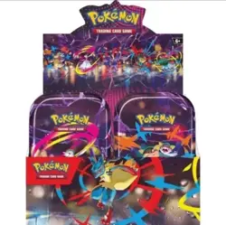 Pokemon Mega Heroes Mini Tin Display - Mega Evolution (10 Tins) - Image 1