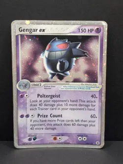 Gengar ex 108/112 Firered & Leafgreen Holo Ultra Rare Pokemon TCG Nintendo HP - Image 1
