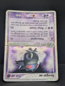 Gengar ex 108/112 Firered & Leafgreen Holo Ultra Rare Pokemon TCG Nintendo HP - Image 4