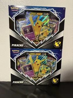 Pokemon TCG: Pikachu V Box *NEW SEALED* 2 Count - Image 1